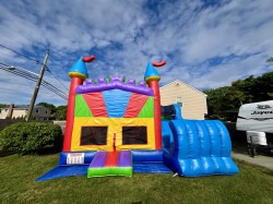 IMG 9878 1750288910 Rainbow Bounce House Combo