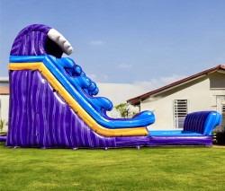 Photoroom 20260108 203837 1769643461 The Purple Tsunami Slide (Wet or Dry) 21FT
